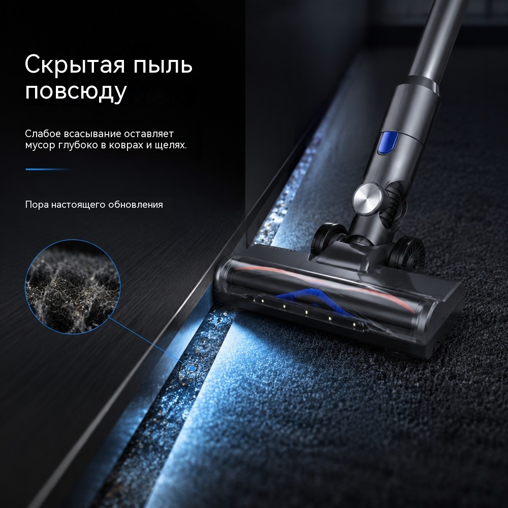 VAC-888 беспроводной вертикальный пылесос 25,9 В BLDC 450 Вт