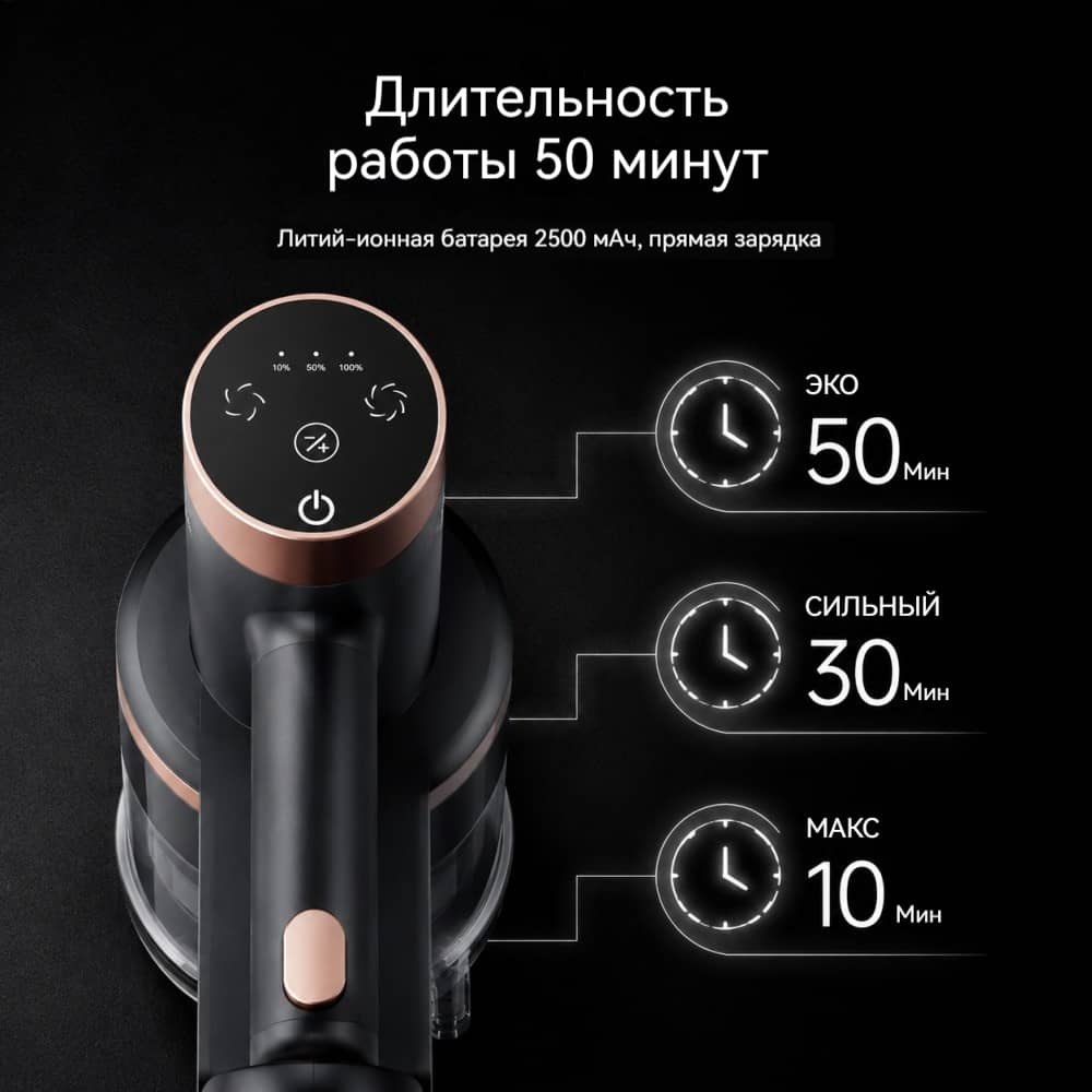 VAC-862 беспроводной пылесос BLDC 400 Вт