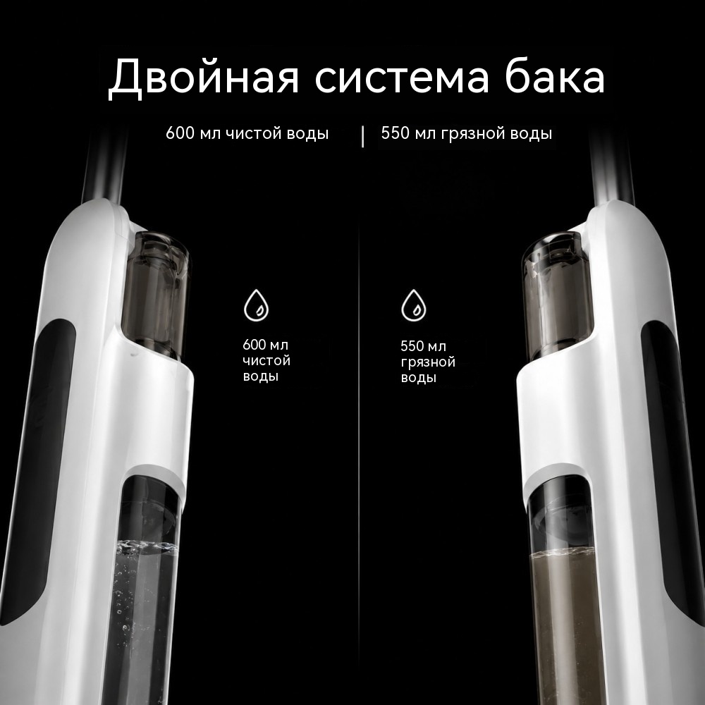 Комплектация: основной блок, алюминиевая трубка, база, многофункциональная щётка, зарядное устройство.